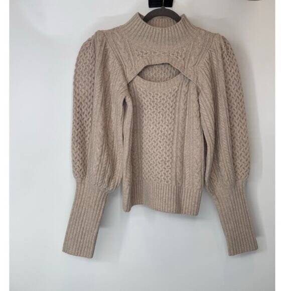 SEA New York juliette cable knit sweater XS - Picture 6 of 7